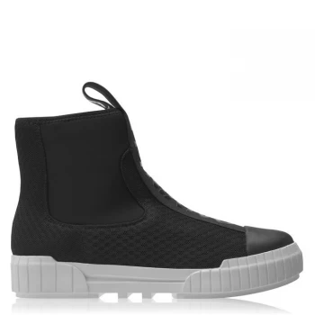 Calvin Klein Jeans High Top Slip On Trainers - Black