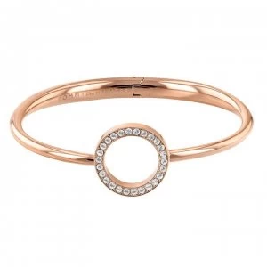 Tommy Hilfiger Open Circle Bangle - Rose Gold