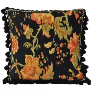 Riva Home Fairvale Cushion Cover (55x55cm) (Black)