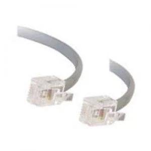 C2G 5m RJ11 6P4C Straight Modular Cable