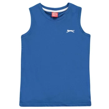 Slazenger Sleeveless T-Shirt Junior Boys - Royal