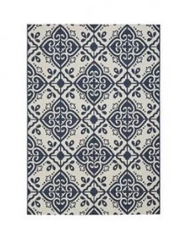 Moroccan Tile Flatweave Rug