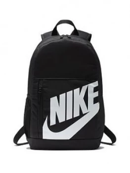 Nike Kids Elemental Backpack With Free Detachable Pencil Case - Black/White