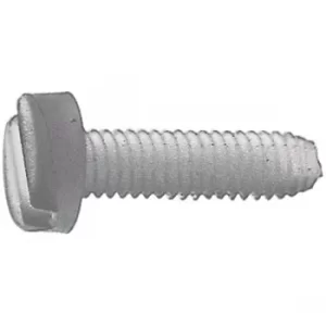 Toolcraft Slotted Cheese Head Screws DIN 84 Polyamide M4 x 20mm Pa...