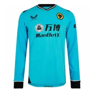 Castore Wolves Third Gooalkeeper Shirt Mens - Blue