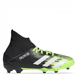 adidas Predator 20.3 Childrens FG Football Boots - SignGreen/Black