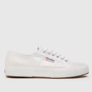 Superga 2750 Iridescent Trainers In White