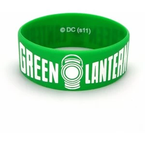 Green Lantern Thick Green Lantern Logo Bracelet