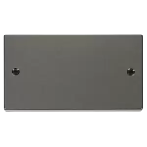 Click Scolmore Deco 2 Gang Blank Plate - VPBN061