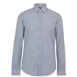 Boss Ronni 53 Pinstripe Shirt - Blue