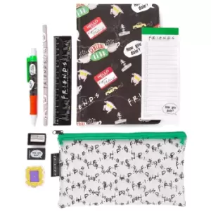 Friends Bumper Stationery Set (Pack of 8) (One Size) (Black)