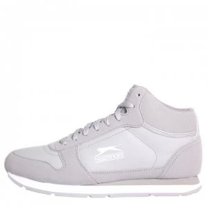 Slazenger Classic Mens Hi Tops - Grey/White