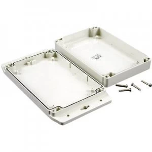 Hammond Electronics 1555F2F42GY 1555F2F42GY Universal enclosure 120 x 91 x 62 Polycarbonate (PC) Light grey