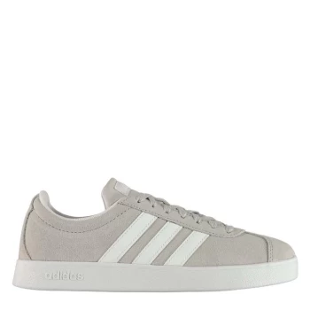 adidas VL Court Suede Ladies Trainers - ChalkPearl/Wht