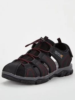 Regatta Westshore Sandals - Black, Size 10, Men