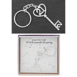 Keepsakes 21st Keyring