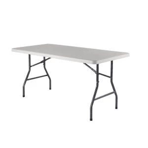 Jemini 1520mm Folding Rectangular Table White KF72329