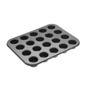 MasterClass Non Stick 20 Cup Mini Bites Tin Black