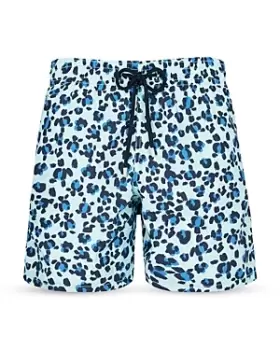 Vilebrequin Moorea Turtles Leopard Swim Trunks