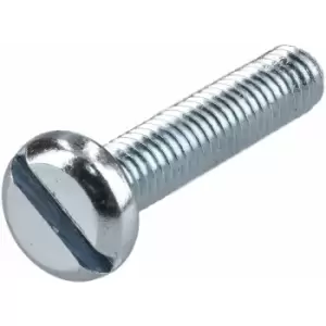 R-tech - 337021 Slotted Pan Head Machine Screws bzp M4 20mm - Pack Of 100