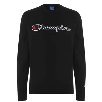 Champion Logo Sweatshirt - Black