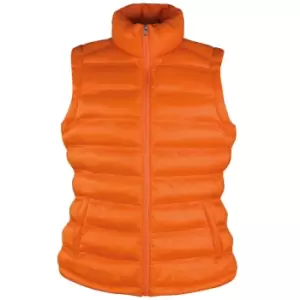 Result Ladies/Womens Ice Bird Padded Bodywarmer / Gilet Jacket (XS) (Orange)