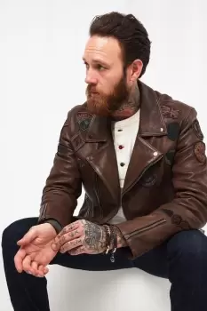 Fully Loaded Leather Jacket