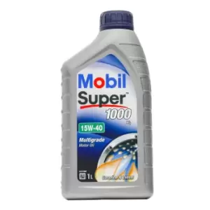 MOBIL Engine oil 15W-40, Capacity: 1l 150559