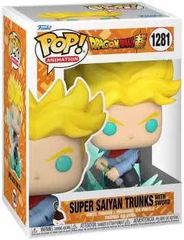 Dragon Ball Super - Super Saiyan trunks with sword vinyl figure 1281 Funko Pop! multicolor