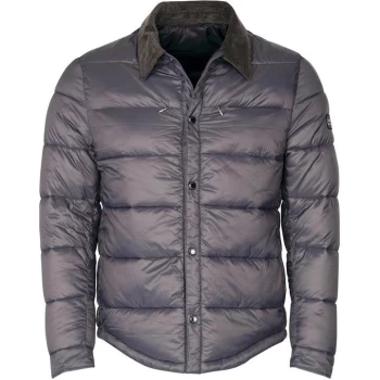 Barbour International Blake Shirt Quilted Jacket - Grey