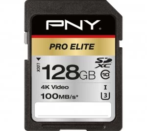 Pro Elite Class 10 SDXC Memory Card - 128GB