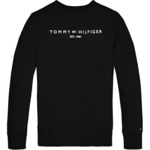 Tommy Hilfiger Essential Crew Sweatshirt - Black