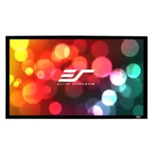 Elite Screens 110" ER110WH1 Fixed Frame Projector Screen