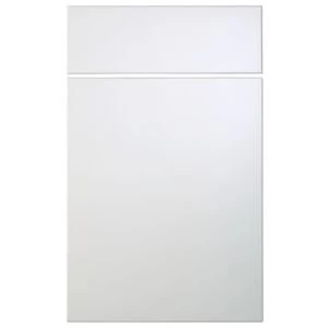 Cooke Lewis Raffello High Gloss White Drawerline door drawer front W450mm Set of 2