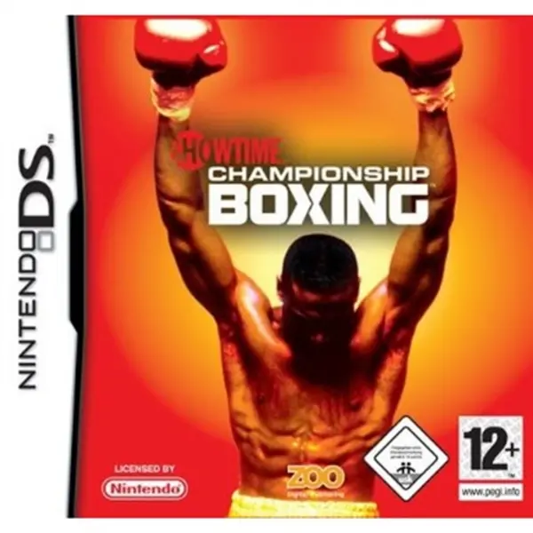 Showtime Championship Boxing Nintendo DS Game