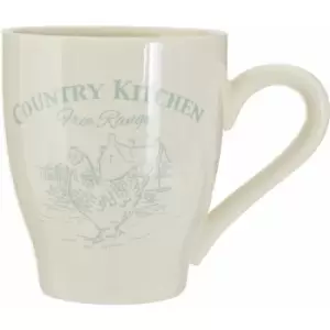 Premier Housewares - Country Kitchen Mugs - Set of 4