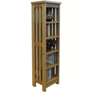 MISSION - Wooden 5 Tier Storage Shelves - Natural