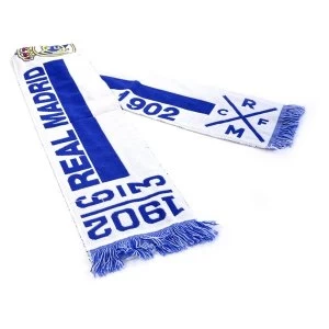 Real Madrid Since Scarf Blue