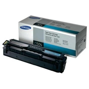 Samsung CLT-C504S Cyan Laser Toner Ink Cartridge