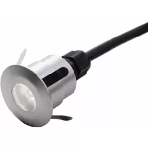 Loops - Outdoor IP65 1Spot Lights Brushed Machined Aluminium LED 1.6W