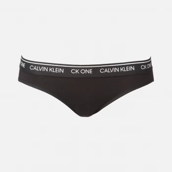 Calvin Klein Womens Bikini Brief - Black - M