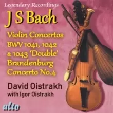 Bach: Violin Concertos (Including Brandenburg Concerto No. 4)...