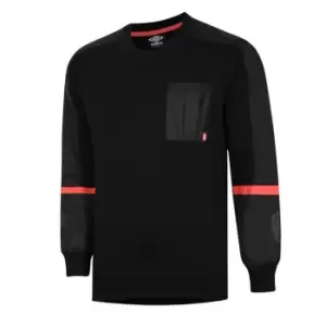 Umbro England Icon Rugby Sweatshirt Mens - Black