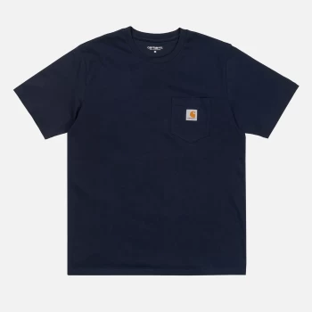 Carhartt WIP Mens Pocket T-Shirt - Dark Navy - L