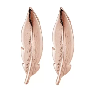 ChloBo REST729 Women&apos;s Cuff Feather Earrings