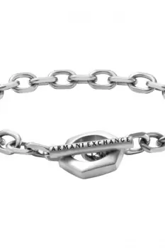 Gents Armani Exchange Jewellery Logo Bracelet AXG0103040