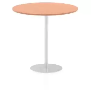 Italia Poseur Table Round 1200 Top 1145 High Beech