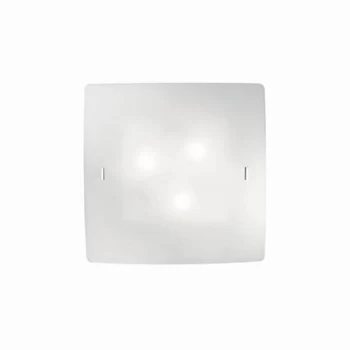 Celine 3 Light Medium Ceiling Flush Light White, E27