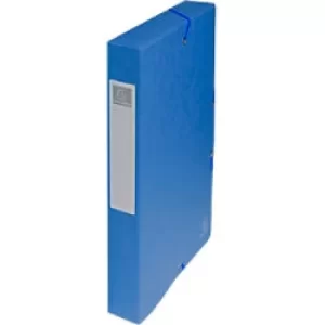 Exacompta Filing Box 50402E A4 Blue Manila 25 x 33cm Pack of 8