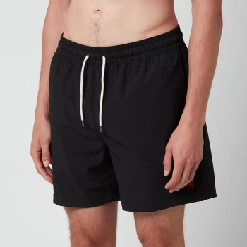 Polo Ralph Lauren Mens Traveller Swimming Trunks - Polo Black - M